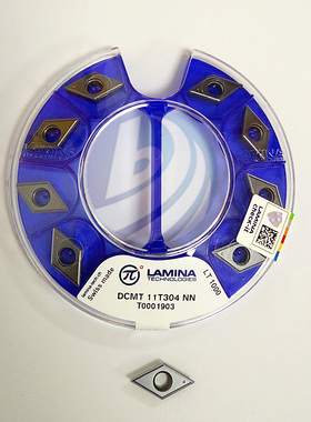 瑞士lamina数控车刀片DCMT11T304NN LT1000高硬PVD涂层保障