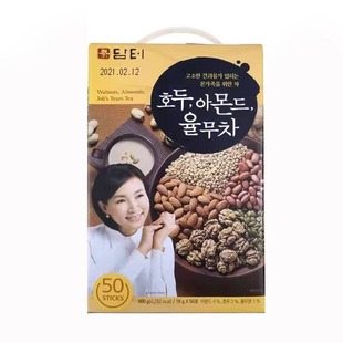 现货包邮韩国丹特八宝杂粮茶坚果薏米营养粉五谷茶50条入900g