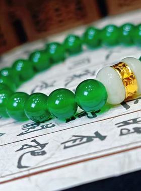 端午爆款转运路路通天然绿玛瑙