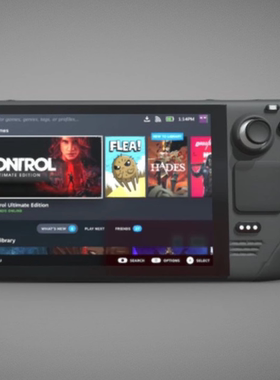 Steam Deck掌机3d模型素材含贴图blender/fbx/obj/stl游戏机黑色