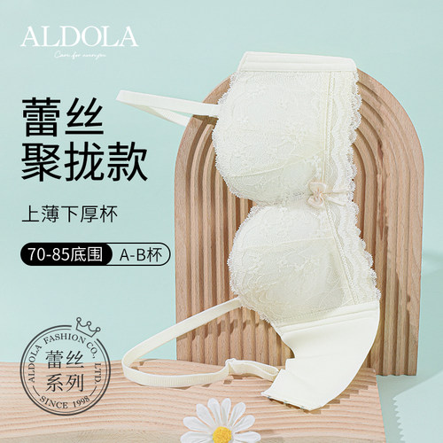 ALDOLA聚拢蕾丝内衣女百搭
