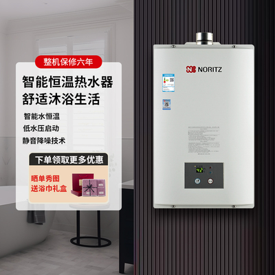 能率智能恒温16升强排式天然气