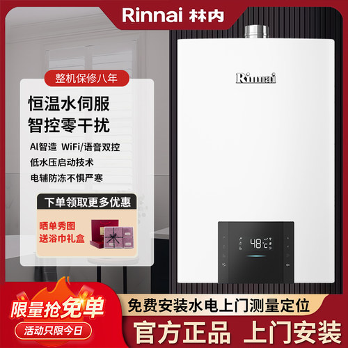 林内智能恒温恒温16升强排式