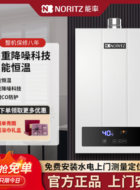 NORITZ/能率 GQ-16F3FEX/16F4AFEX燃气热水器智能恒温16升天然气