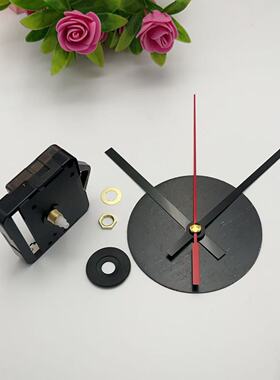 静音原装挂钩机芯欧式简约手工钟DIY挂墙装饰钟带挂钩机芯钟配件