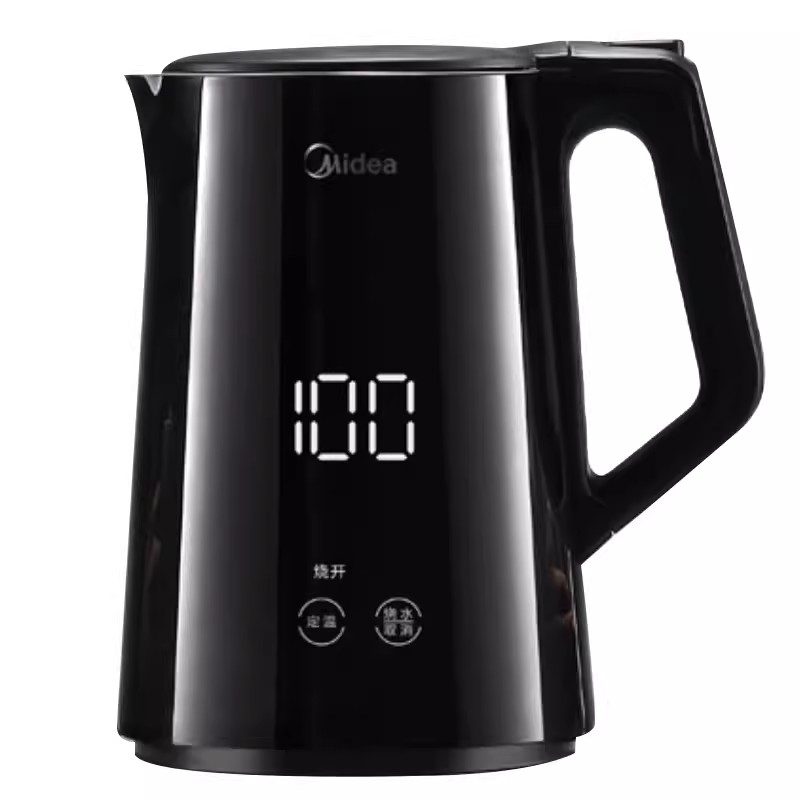美的常规水壶不锈钢1.5L优质温控
