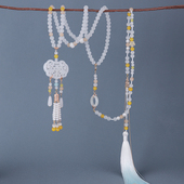 长款 背云软璎珞国风饰品挂件古风饰品 背云明制汉服配饰超长款