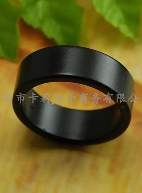 魔术抖音磁扣吸钢珠近景单圈戒指