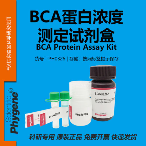 BCA蛋白浓度测定试剂盒