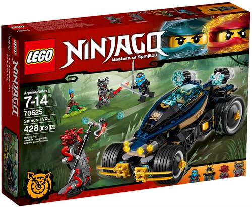 专柜展品正品LEGO/乐高 幻影忍者系列武士12连发冲锋车70625