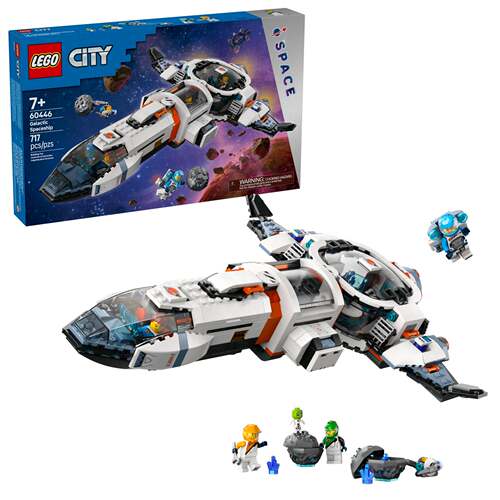 LEGO乐高正品专柜撤柜拼过展品60446模块化银河宇宙飞船城市系列