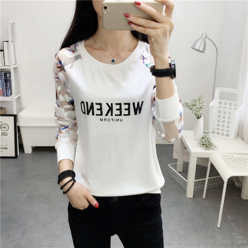 春夏簡潔拼棉質條紋t桖女長袖T恤女秋衣學院流行內衫春秋季冬裝在類目 女裝/女士精品, T恤中 - 來自Buy2taobao.com提供專業的淘寶代購服務