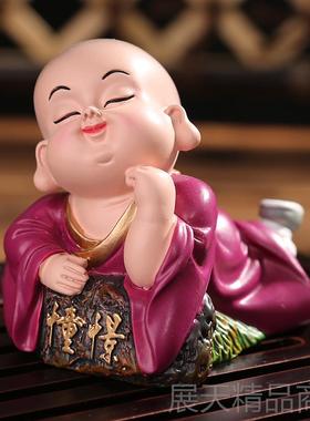 正品志室小沙弥和励尚摆件办公装饰品送女朋友同学男学生可爱生日
