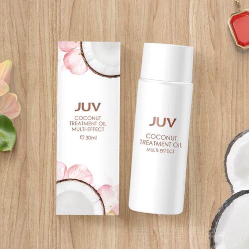 正品JU保V觉芙多效椰子护理油油护发护肤卸妆全湿身体精按摩油身3