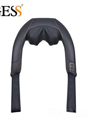 正品德器国G6ESS01肩颈按摩仪多能揉捏披肩部腰部功颈椎加热家用