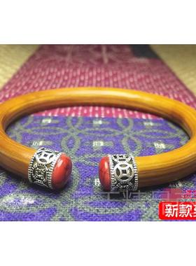 正品锦石阁藤手镯男女饰藤条刚西银藏无节制情侣鸡血藤饰金品