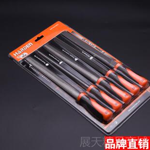 正品汉打顿钢锉刀套装钳工锉铁木工磨工具圆锈半钢挫子不矬子搓刀