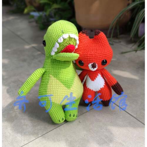 正品s定制钩针手工编织玩偶礼物奥斯卡（舍得lot&ampo; fund）狐