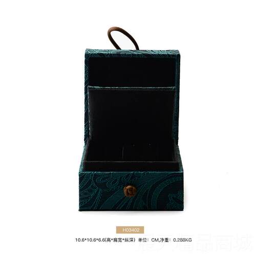 正品凡西FAXI玉首饰盒戒指盒古风翡翠器锦盒盒手镯项链礼品N盒包