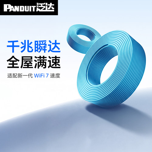 泛达千兆非屏蔽无氧铜监控双绞线