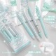 RosyPosy柔设绑带中性笔芭蕾风浪漫丝带款 少女心签字笔女孩学生顺滑速干刷题笔高颜值diy手账ST笔头按动水笔