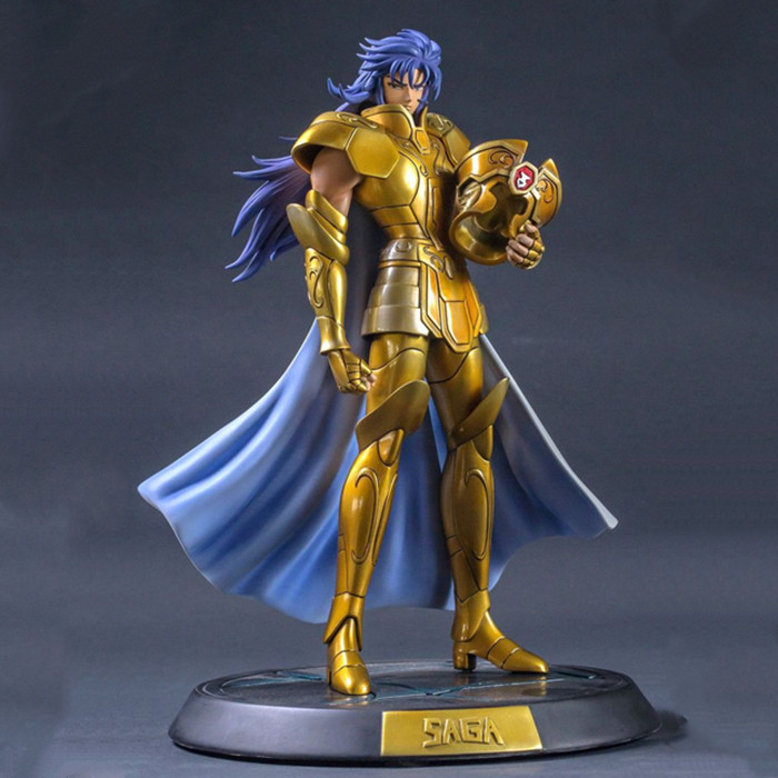 私人订制 圣斗士星矢 手办 双子座 撒加 saga 雕像gk手办模型
