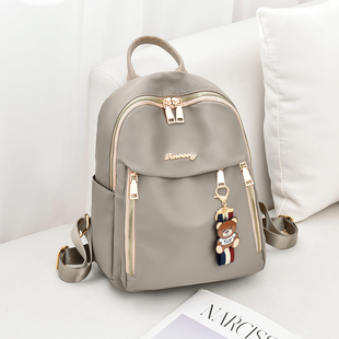 潮牌韩版双肩包女新款时尚百搭女士背包小包旅行大容量电脑书包