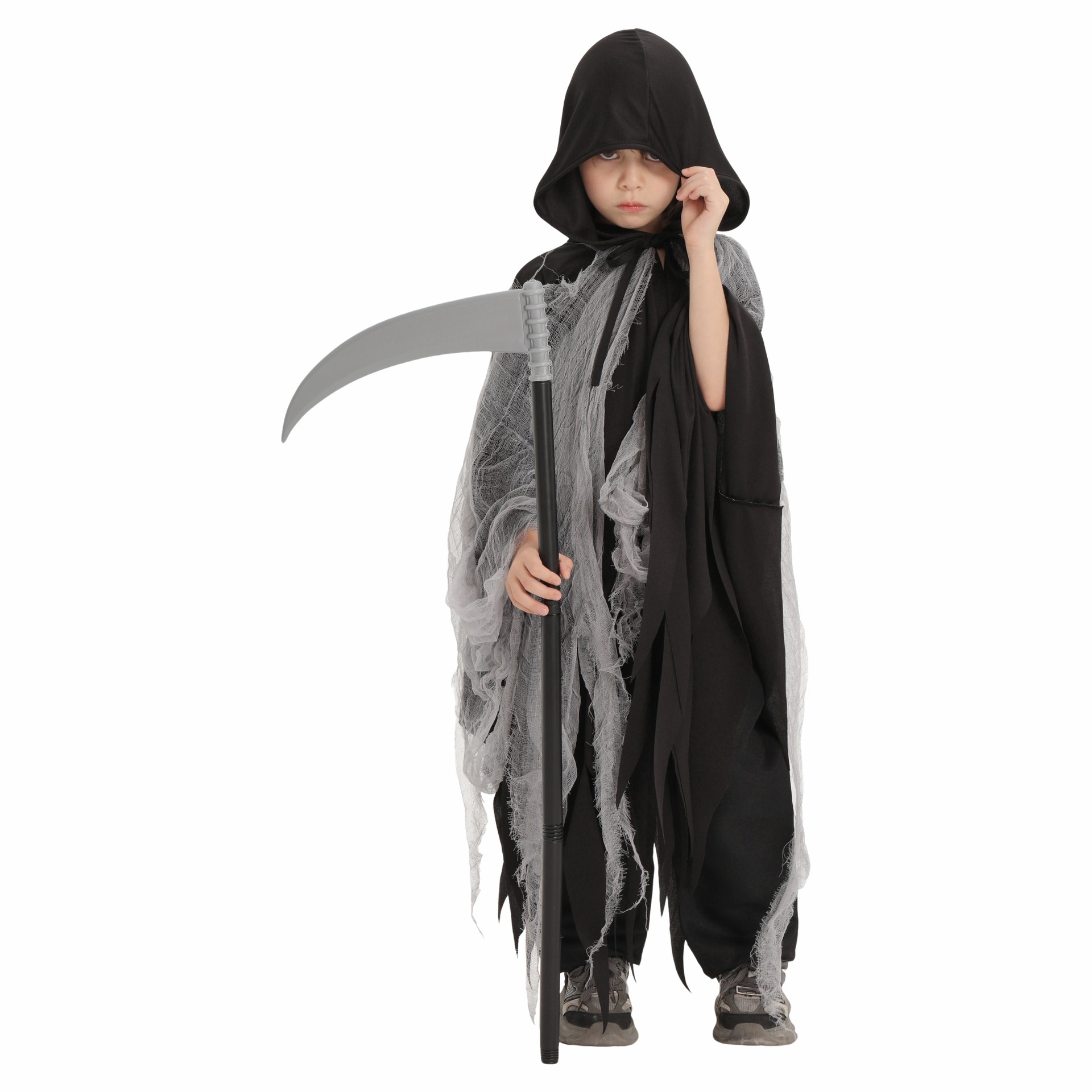 Mist Ghost Grey Cosplay Demon Stage Performance Costume