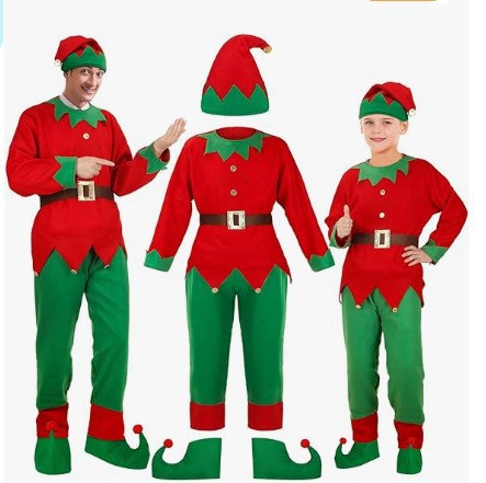 Elf Costumes for Adults and Kids, Gender-Neutral Party Wear