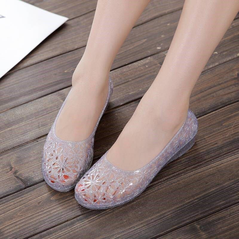 鑫語新款水晶鞋涼鞋沙灘鞋透氣鳥巢鞋塑料洞洞鞋女士夏季媽媽鞋包在類目 女鞋, 涼鞋中 - 來自Buy2taobao.com提供專業的淘寶代購服務