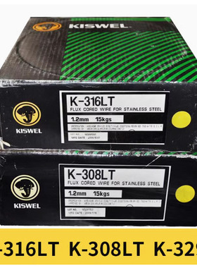 韩国KISWEL K-316LT 309L 308LT 347T K-329T不锈钢药芯焊丝