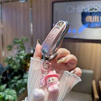 适用保时捷Panamera帕拉梅拉卡宴包Macan车钥匙套718Taycan壳TPU