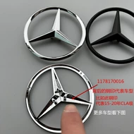Logo ngôi sao ba cánh Mercedes-Benz C200 E300L mới logo đuôi xe GLC300L GLE450 đã sửa đổi logo logo các hãng ô tô tem dán kính lái ô tô
