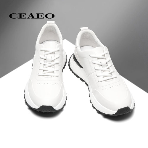 西二男鞋休闲运动鞋男士2025新款春季德训鞋慢跑鞋阿甘鞋S23R0790