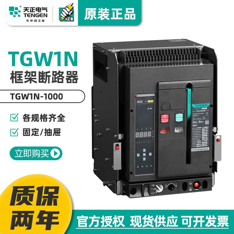天正TGW1N-1000智能型框架万能式断路器1000A630A800A400A