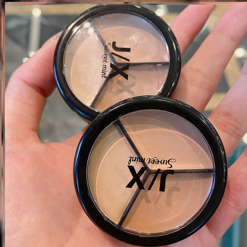 sweetmint 三色遮瑕膏遮盖脸部斑点痘印痘痘遮暇盘修容霜遮黑眼圈