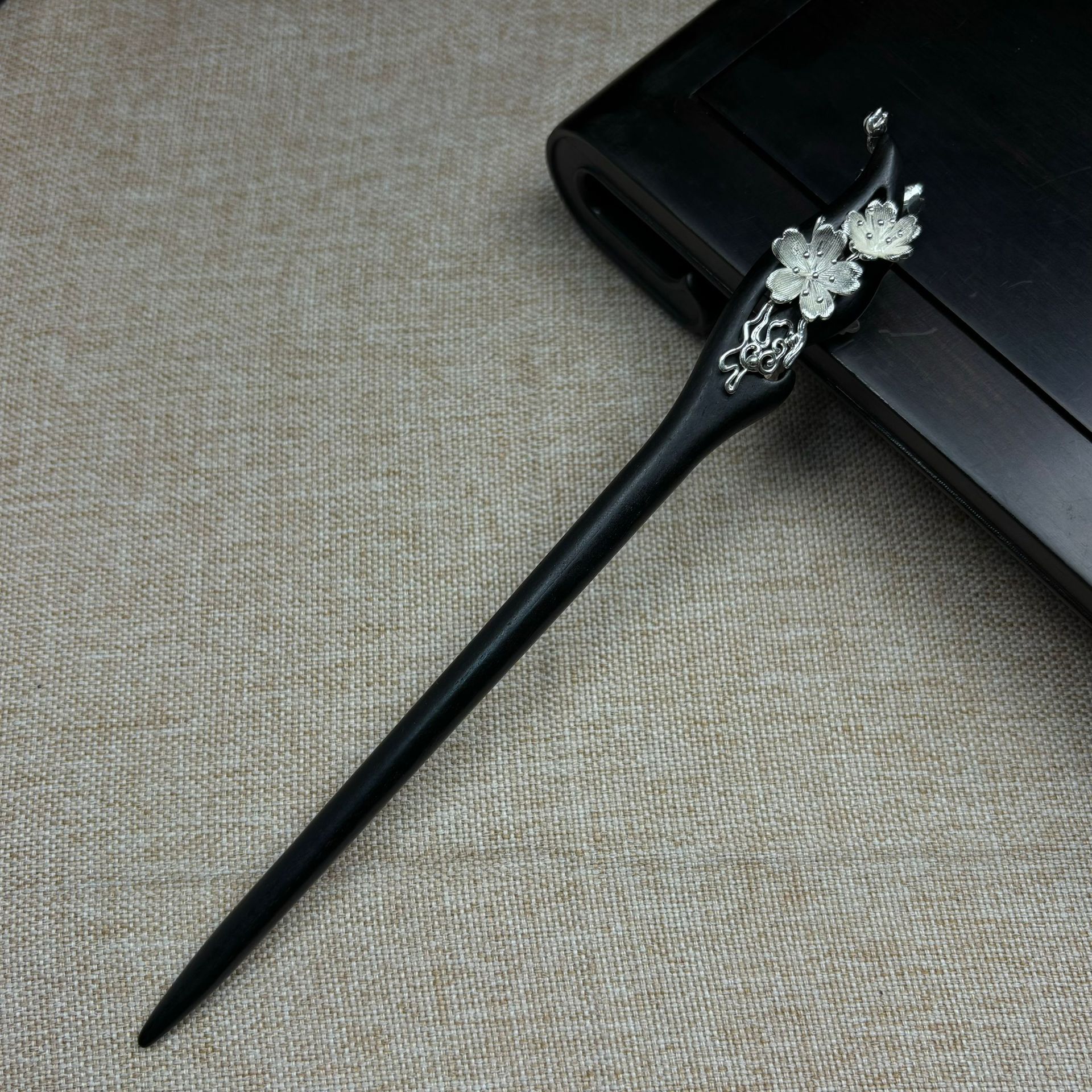 黑檀木发簪女古风汉服