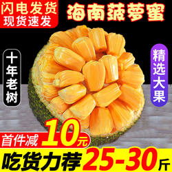 海南三亚菠萝蜜新鲜水果波罗蜜当季一整个10-40斤整箱包邮红肉