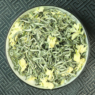 2025新茶四川至道飘雪茉莉花茶浓香型特级白毫高端茶叶250g散装