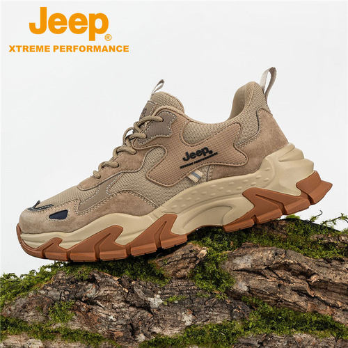 Jeep吉普户外男鞋复古休闲运动鞋