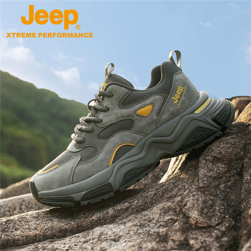 jeep吉普登山鞋男款户外徒步鞋