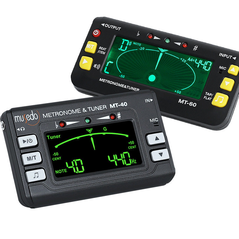 小天使mt-40吉他调音器尤克里里小提琴通用电子校音器节拍器