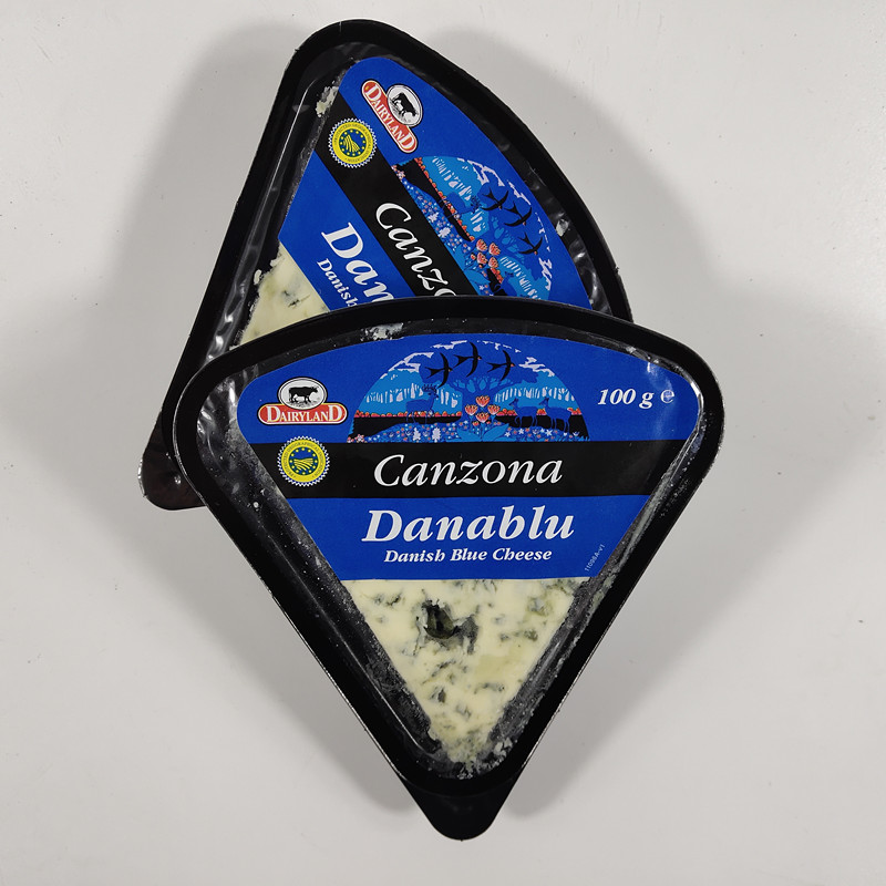 丹麦进口琪雷萨蓝纹三角奶酪 即食臭芝士奶酪 cheese蓝波芝士100g10-30新券