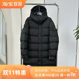情侣款男女士东西鹅绒羽绒服面包服长款黑金雾面玛雅加厚南北maya