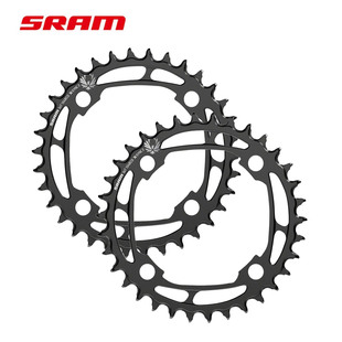 SRAM速联盘片 正负齿 NX GX曲柄改装 104BCD 单盘11 12速38T齿盘