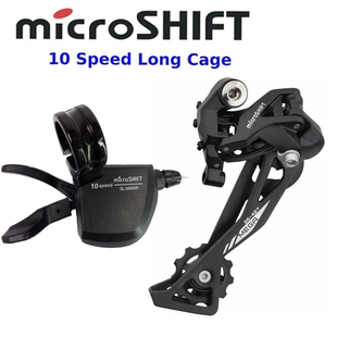 microSHIFT XLE 变速器 10速M850R指拨 M62L后拨 42T飞轮单盘套件