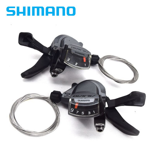 新品SHIMANO ALIVIO M4000前拨后拨指拨套件9速27速M4050牙盘变-封面