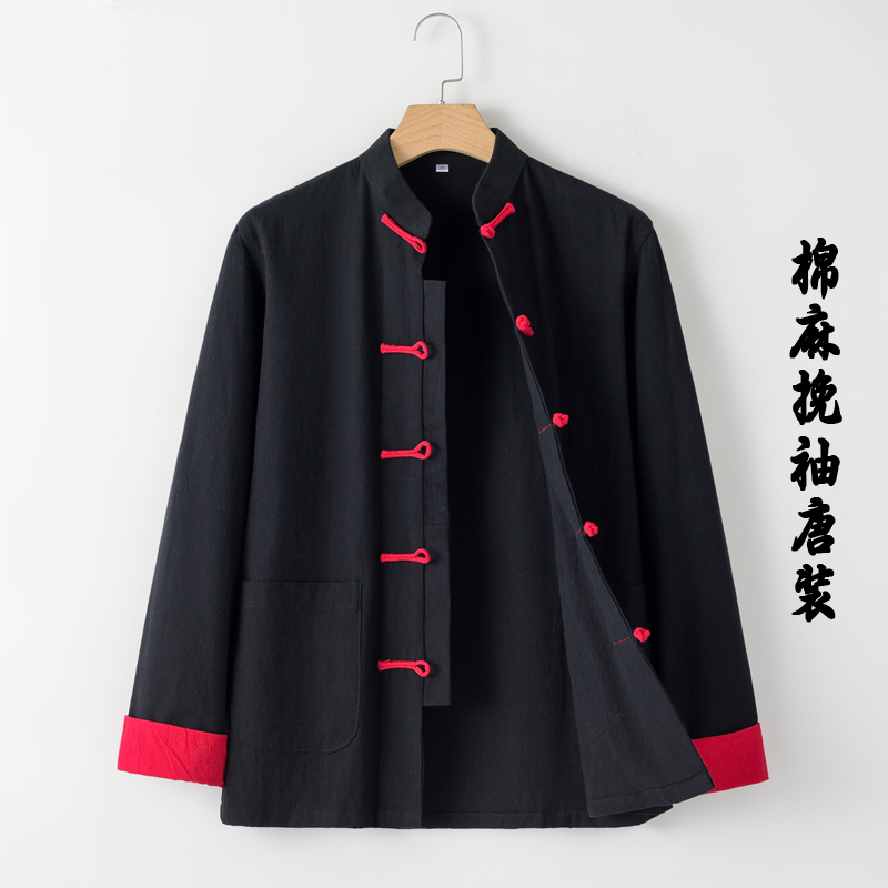 唐装外套中国风青年上衣中式