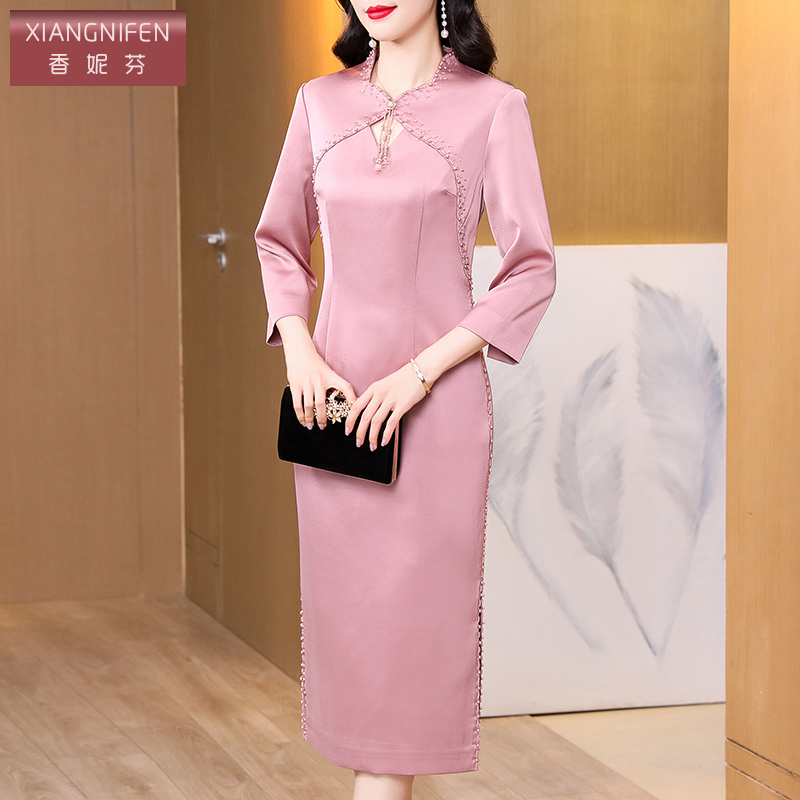 香妮芬简约通勤优雅端庄时尚