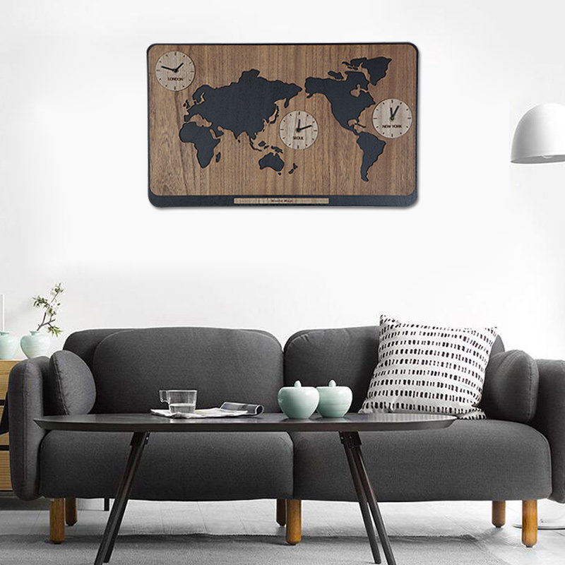 2018 new pattern wooden  World Map Sculptor to work in an office shop indoor fashion North America style Wall hangingsin the Home accessories , Decorative painting , Paintings  category - from Buy2taobao.com to provide professional Taobao agent buy service
